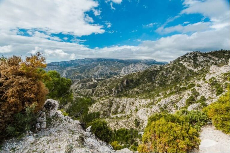 Natuurpark Sierras de Tejeda, Almijara en Alhama in de buurt van Málaga.